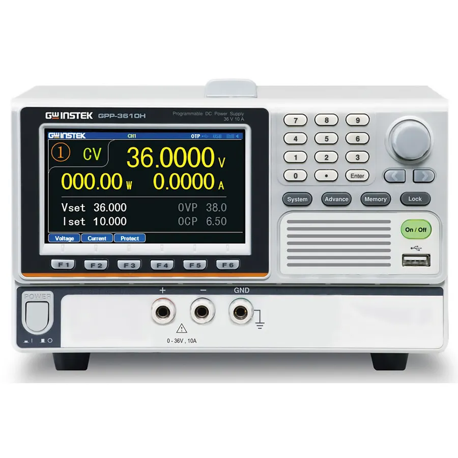 GW Instek GPP-3610H Programovatelný zdroj stejnosměrného proudu