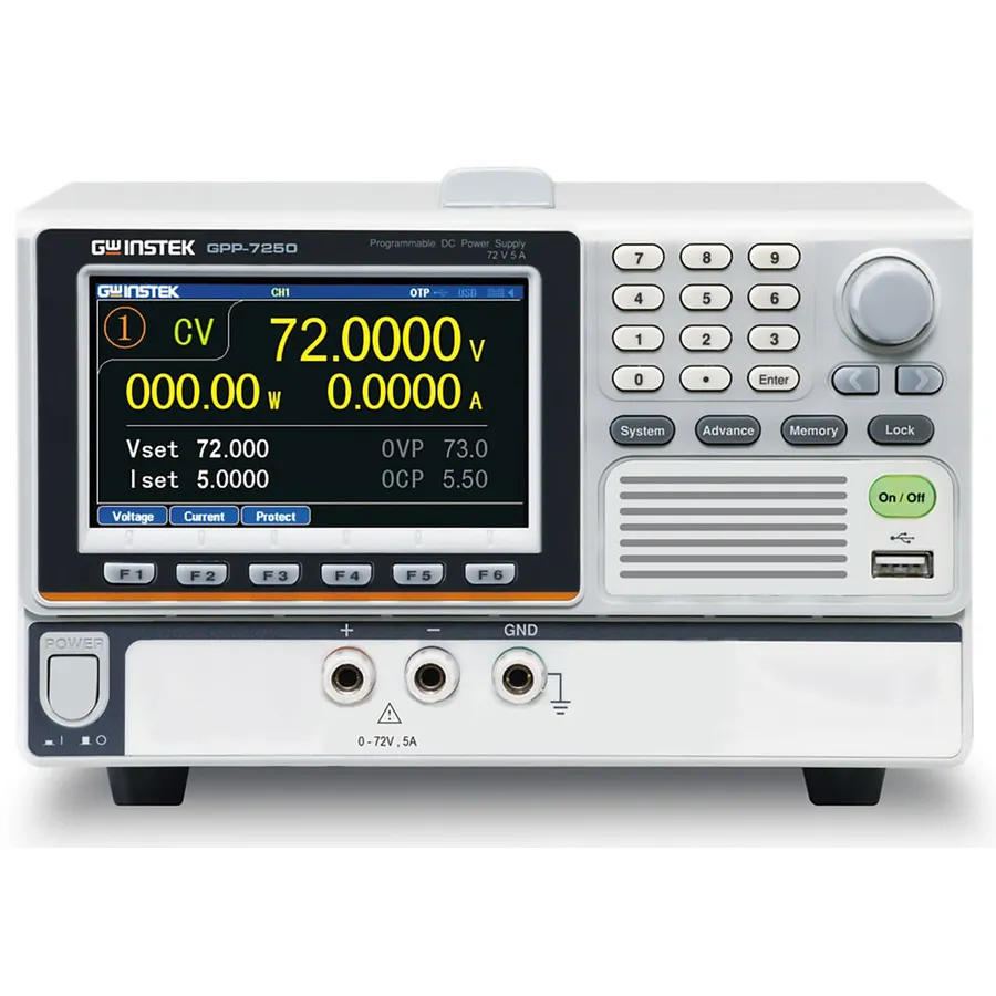GW Instek GPP-7250G Programovatelný zdroj stejnosměrného proudu s GPIB