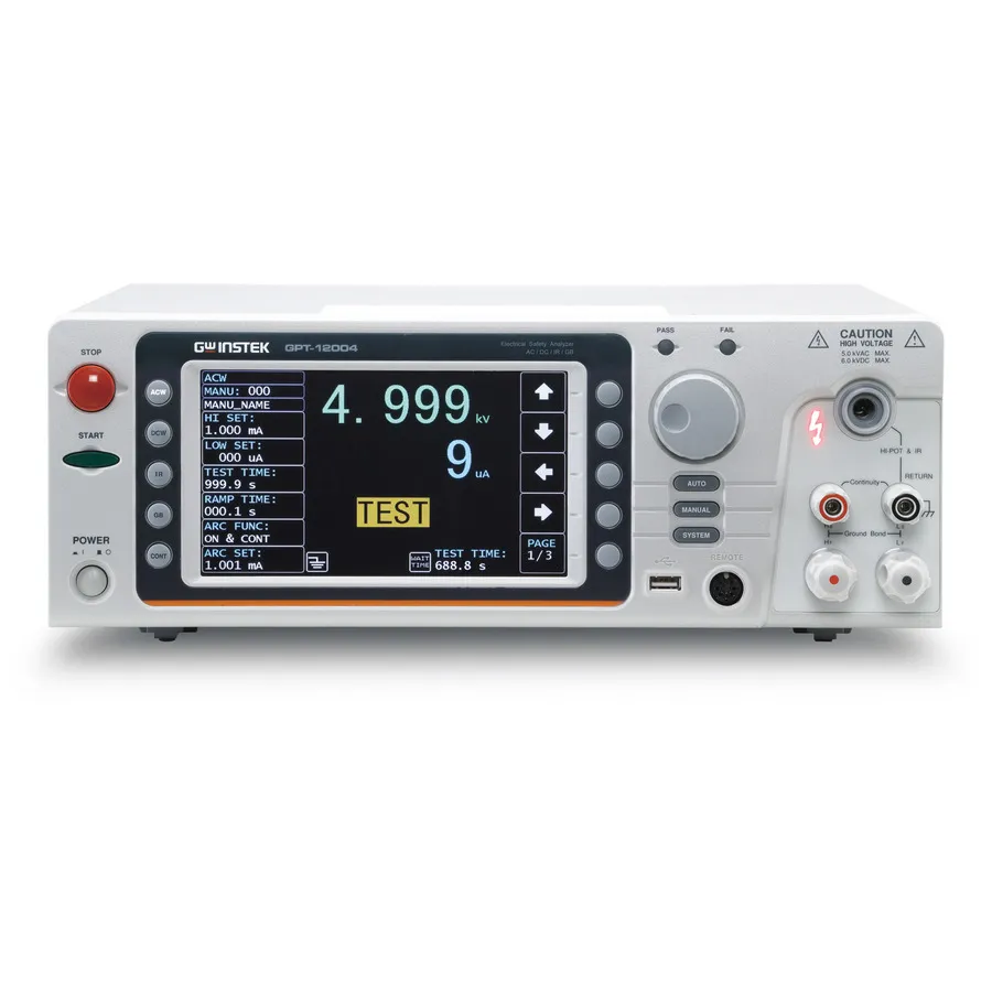 GW Instek GPT-12004 Analyzátor elektrické bezpečnosti