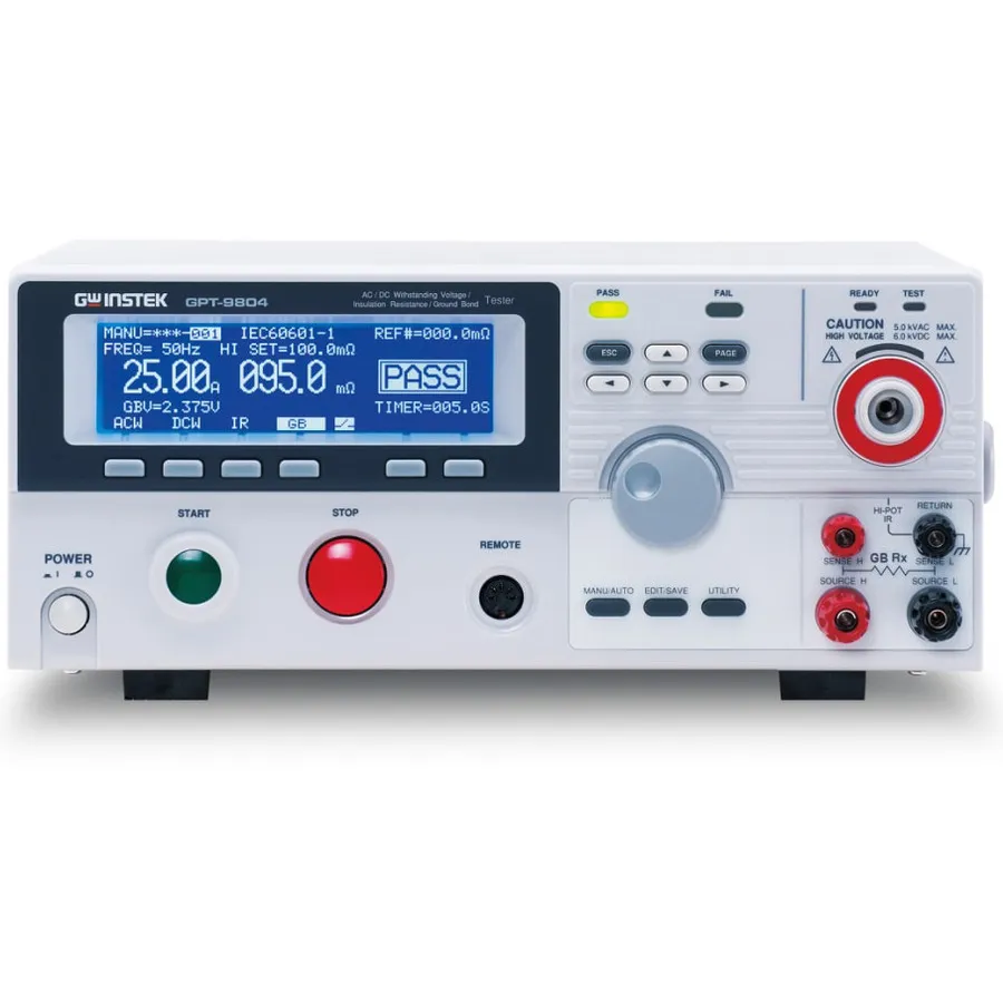 GW Instek GPT-9802 Tester elektrické bezpečnosti