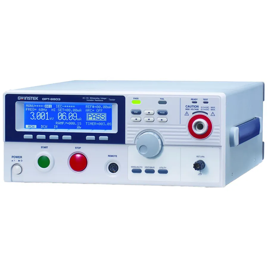GW Instek GPT-9803 Tester elektrické bezpečnosti