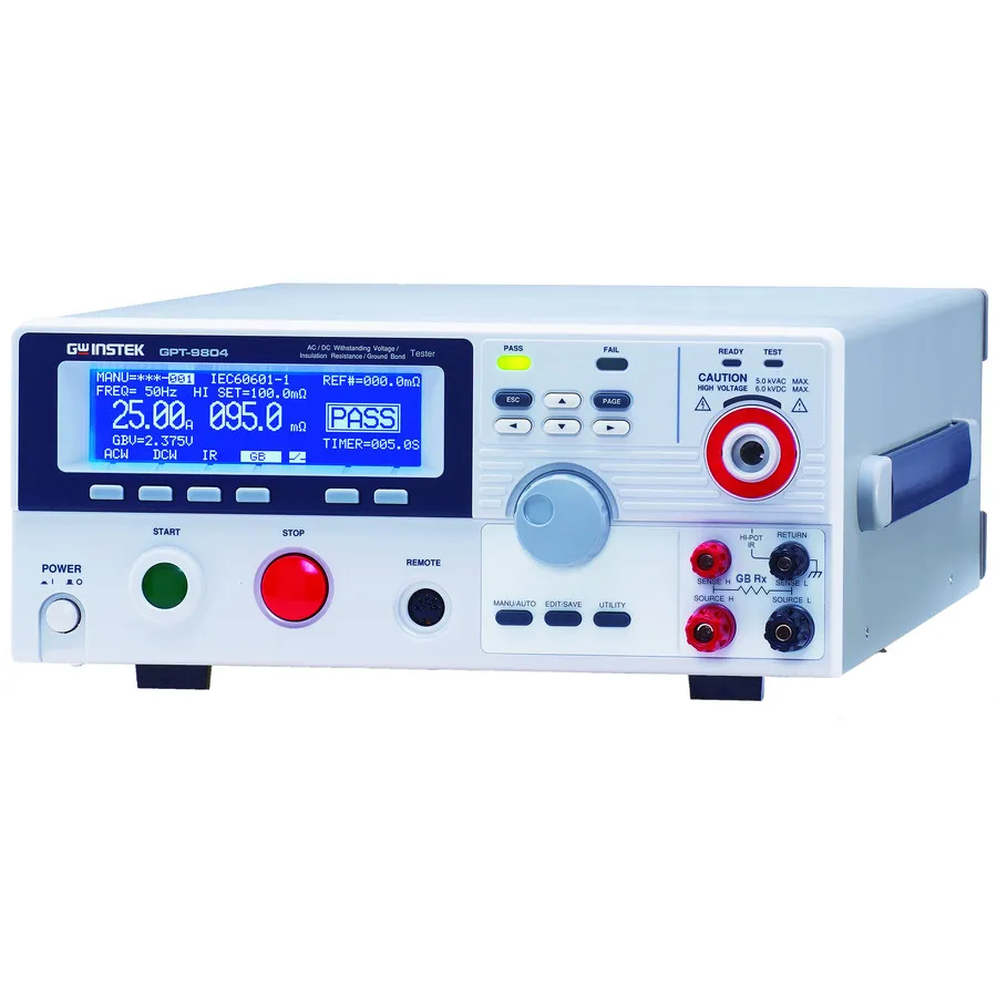GW Instek GPT-9804 Tester elektrické bezpečnosti