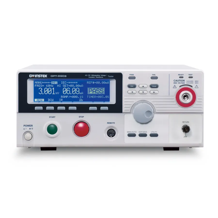 GW Instek GPT-9903A Tester elektrické bezpečnosti