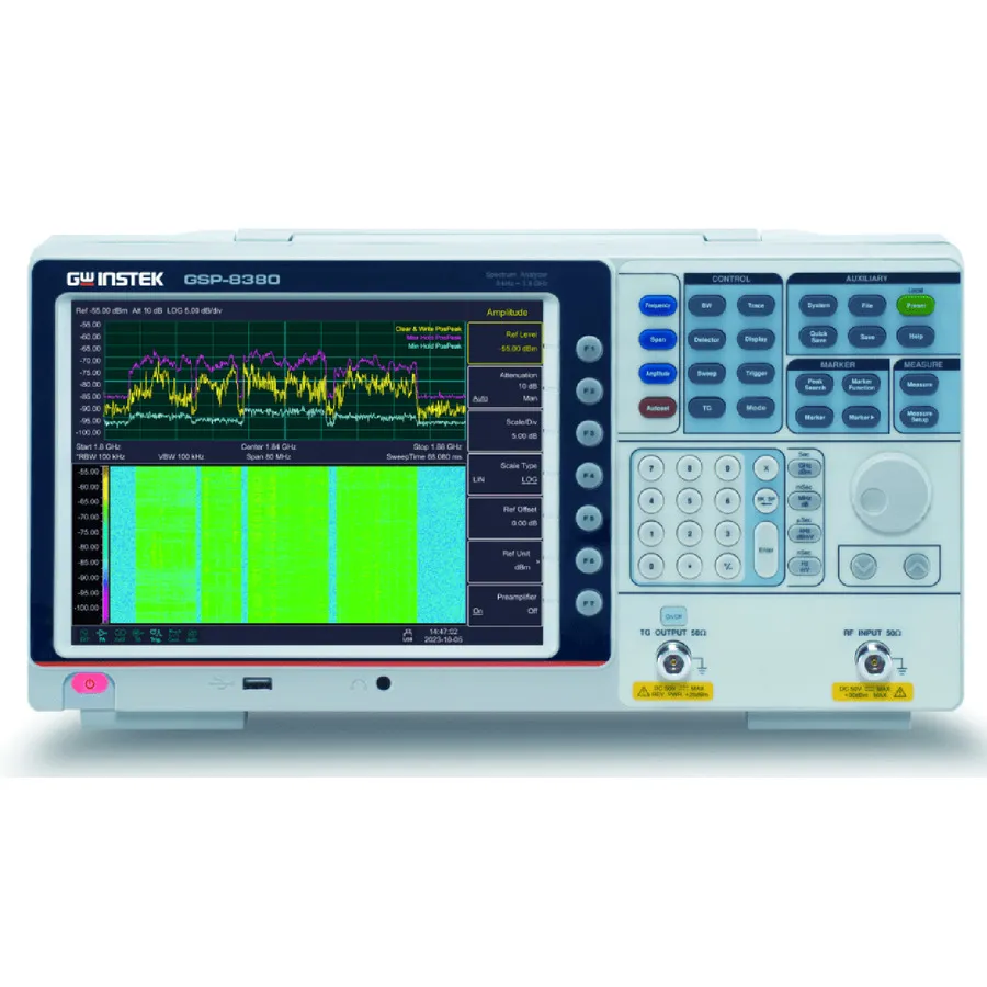 GW Instek GSP-8380TG spektrální analyzátor