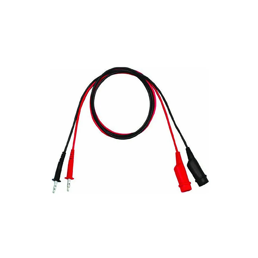 GW Instek GTL-105A testovací vodič, krokodýl na banán, 3A, 1m
