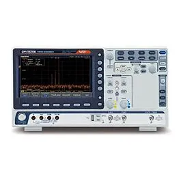 GW Instek MDO-2202EX Osciloskop smíšených domén se spektrálním analyzátorem, generátorem průběhů a multimetrem
