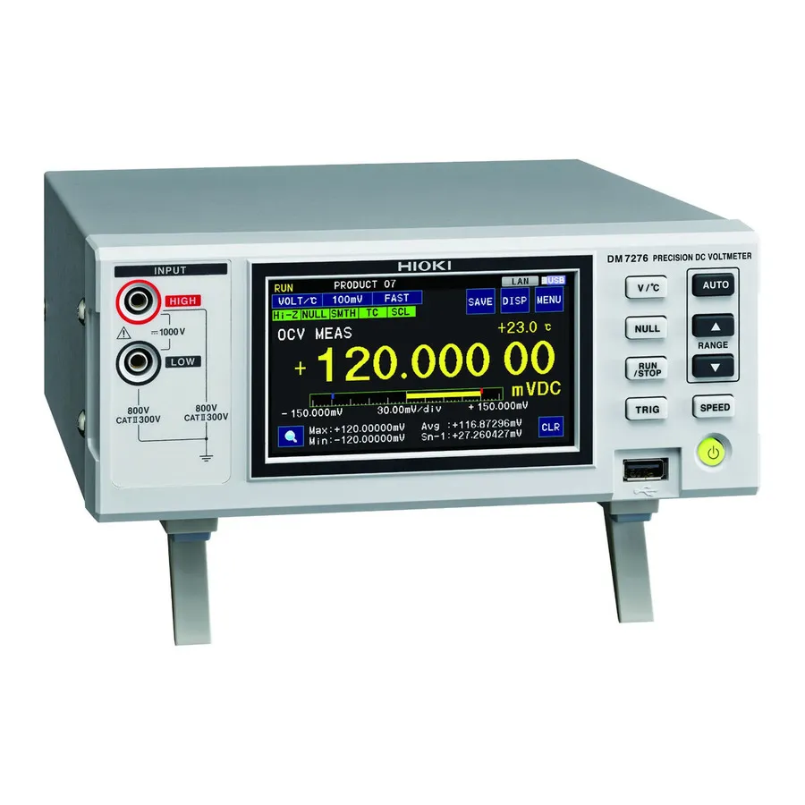Hioki DM7276-03 přesný stejnosměrný voltmetr