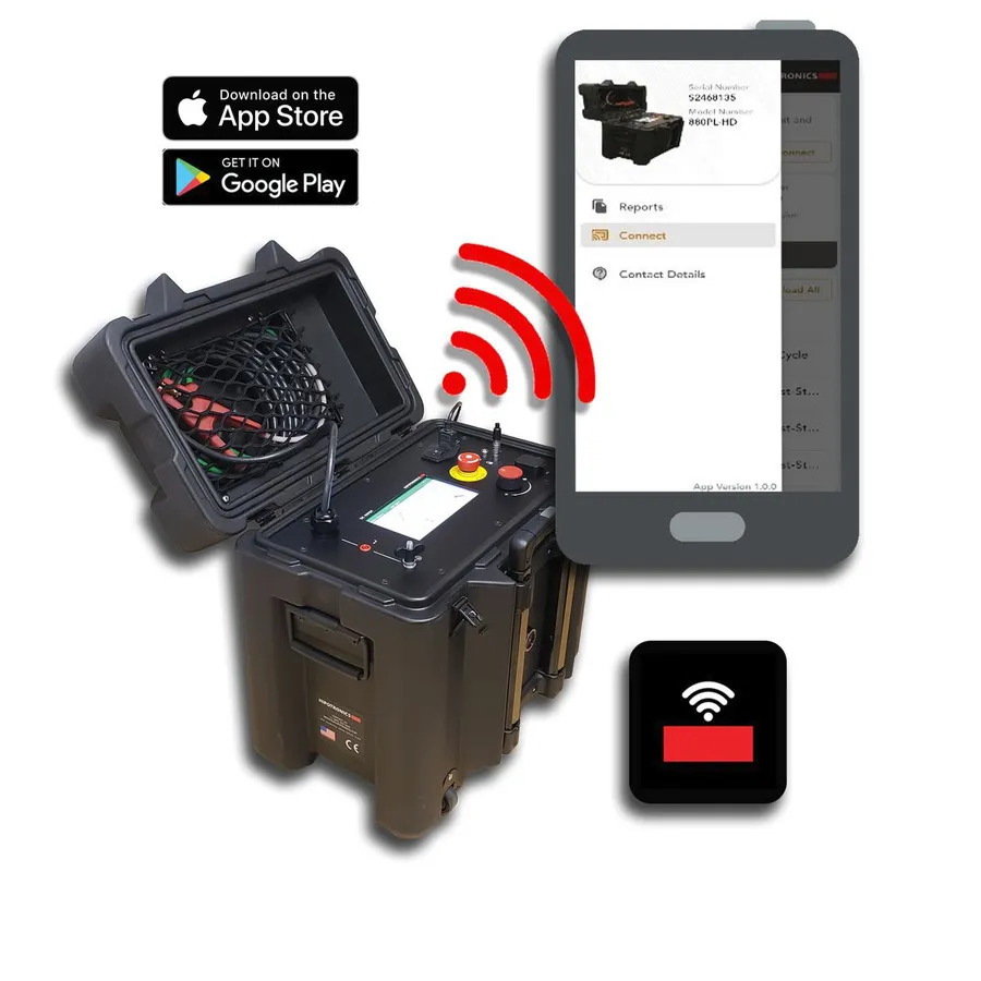 Hipotronics 840PL-HD tester stejnosměrného hipotu