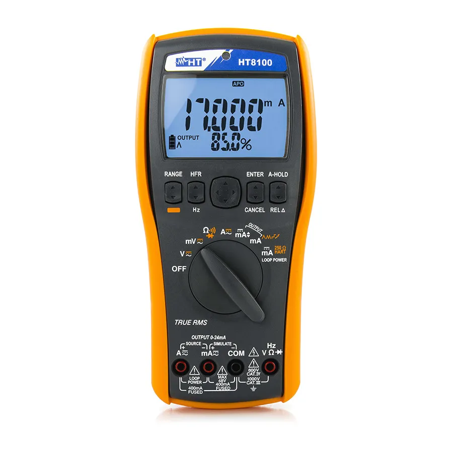 Kalibrář procesů a multimetr HT Instruments HT8100