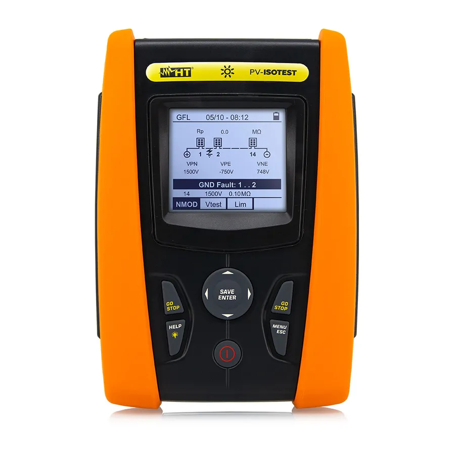 HT Instruments PV-ISOTEST tester izolace a spojitosti