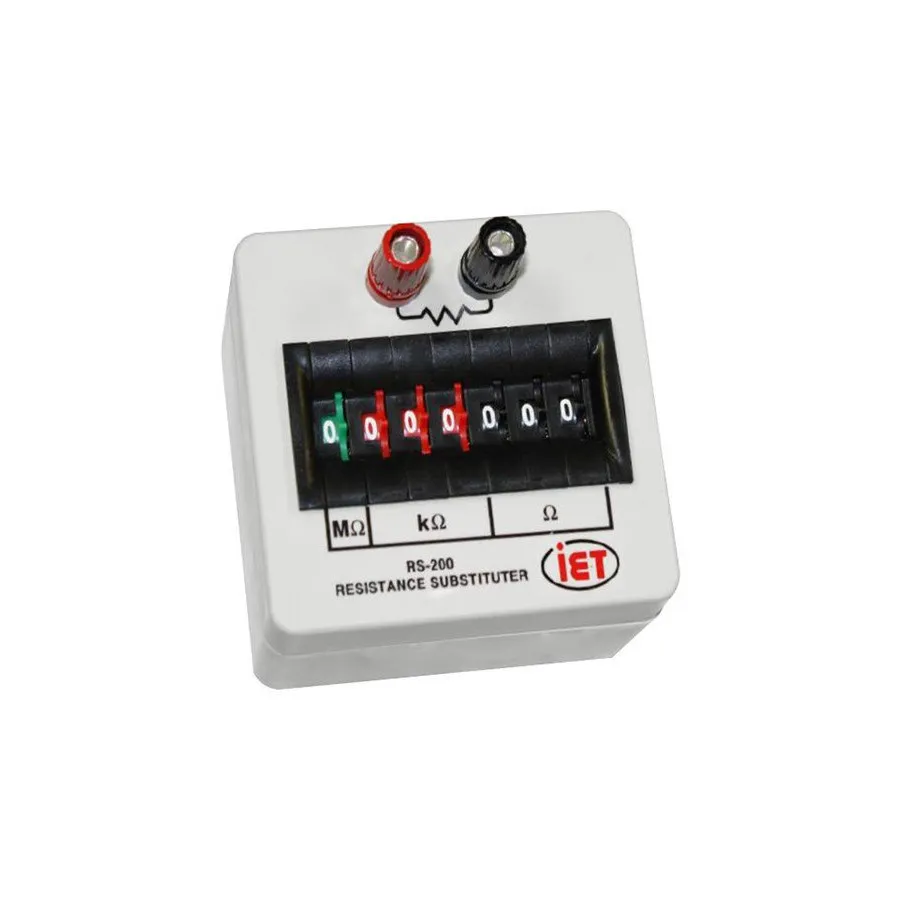 IET Labs RS-200 Kalibrační dekádová odporovka