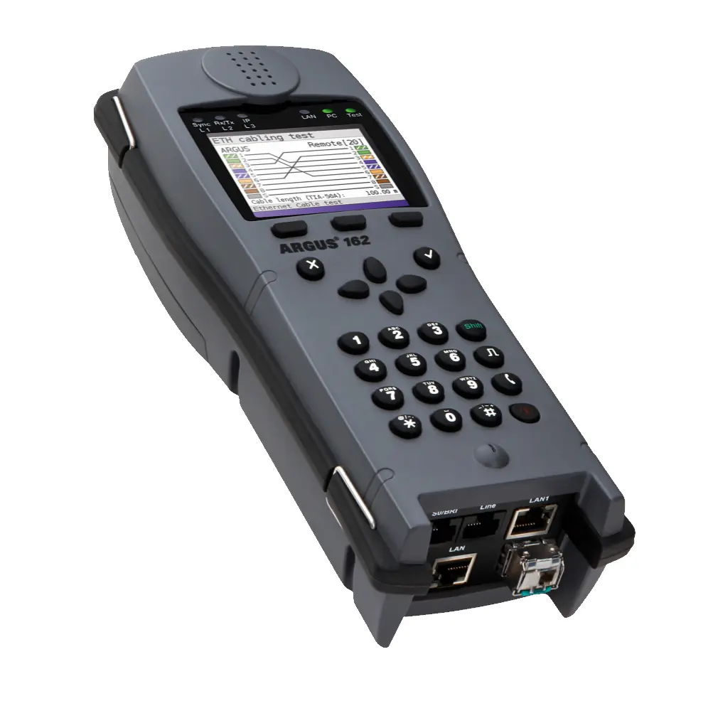 Kombinovaný tester Intec ARGUS 162 VDSL/ADSL
