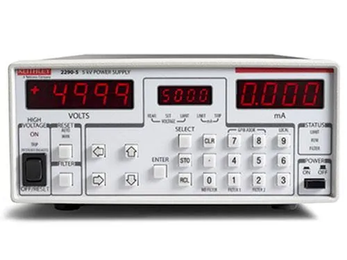 Keithley 2290-5-MHV kabel SHV se zásuvkou na MHV se zdířkou