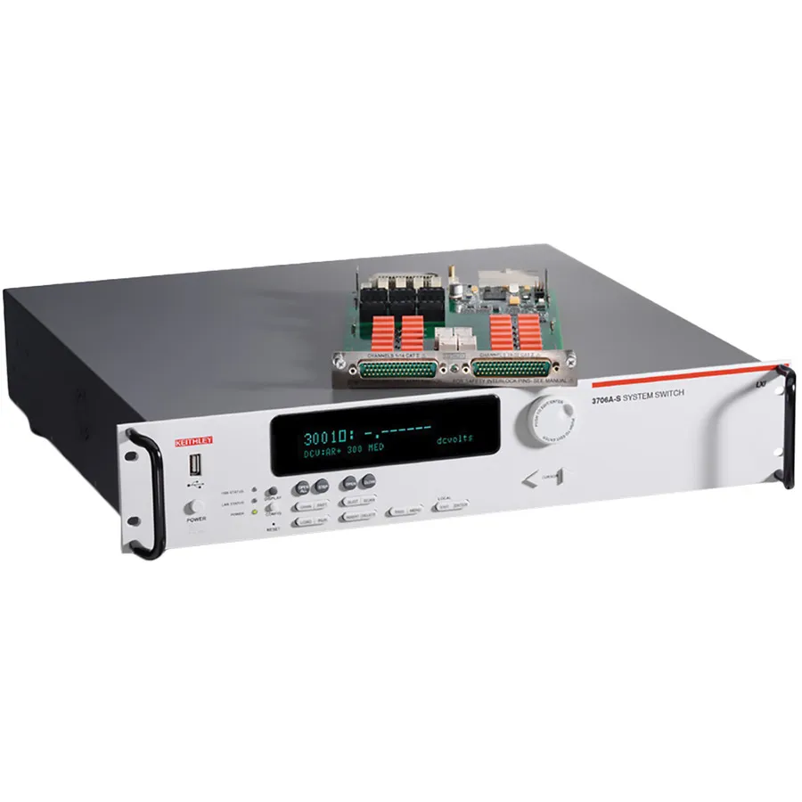 Keithley 3706A-S šestidílný systémový přepínač