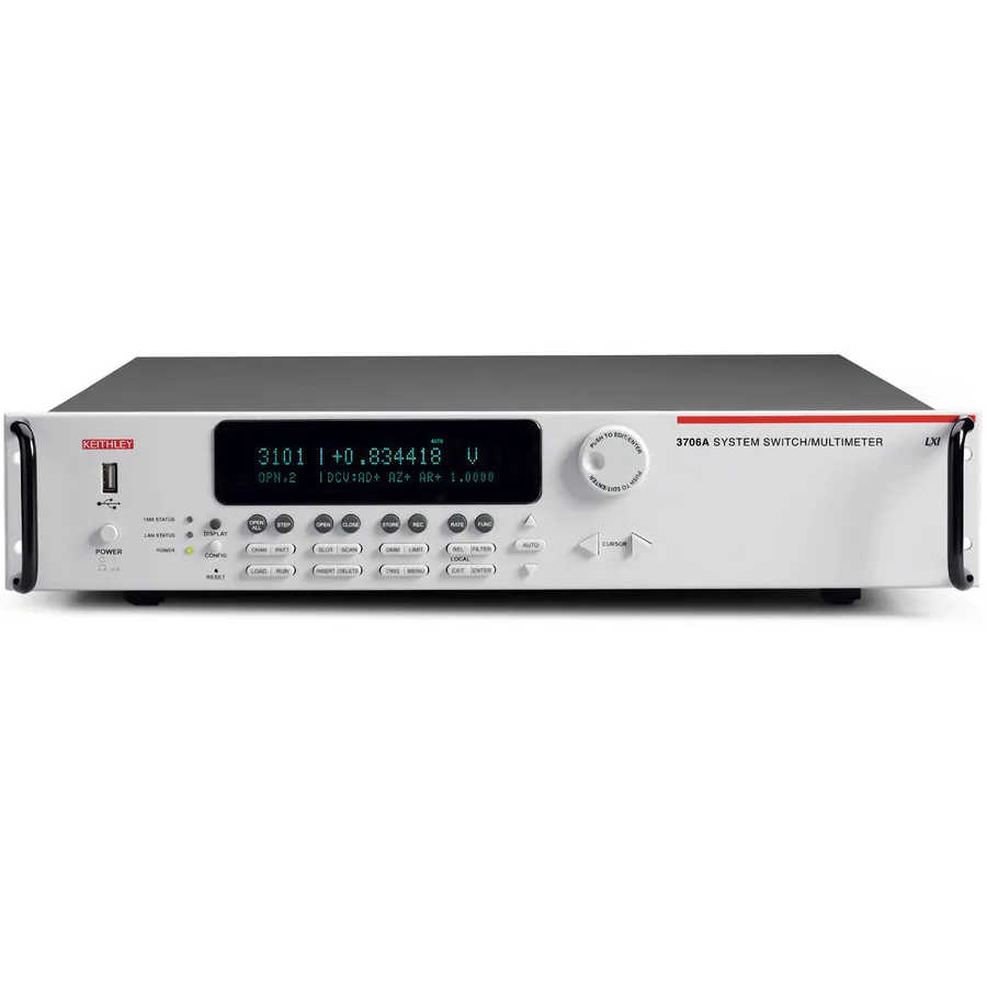 Keithley 3706A šestidílný systémový přepínač s vysoce výkonným DMM