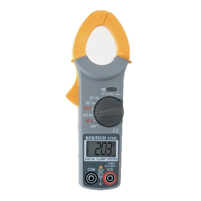 Kewtech KT203 Digitální multimetr s kleštěmi AC/DC