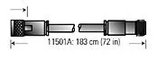 Keysight 11501A testovací kabel portu