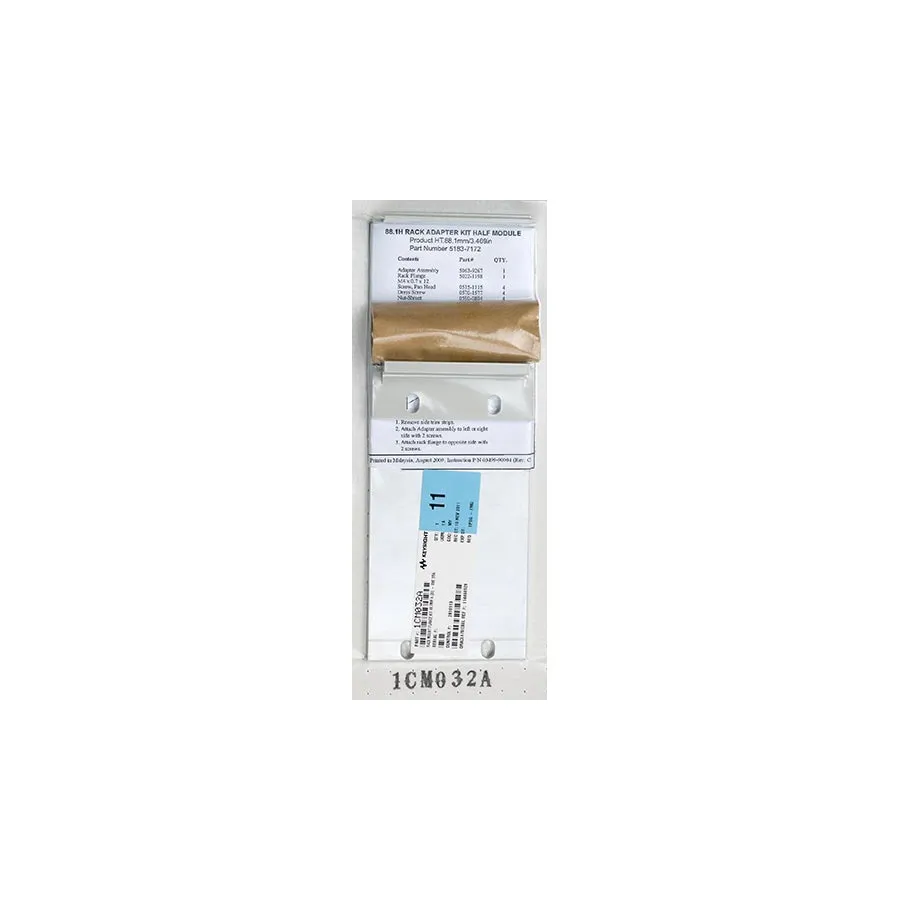 Keysight 1CM032A Přírubová montážní souprava 88,1mm V (2U)