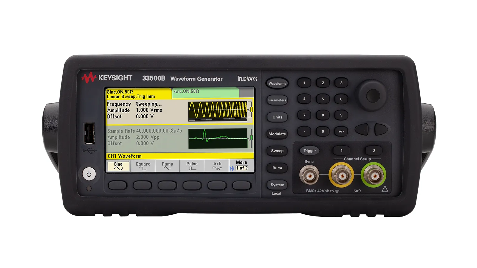 Keysight 33522B generátor průběhů Trueform
