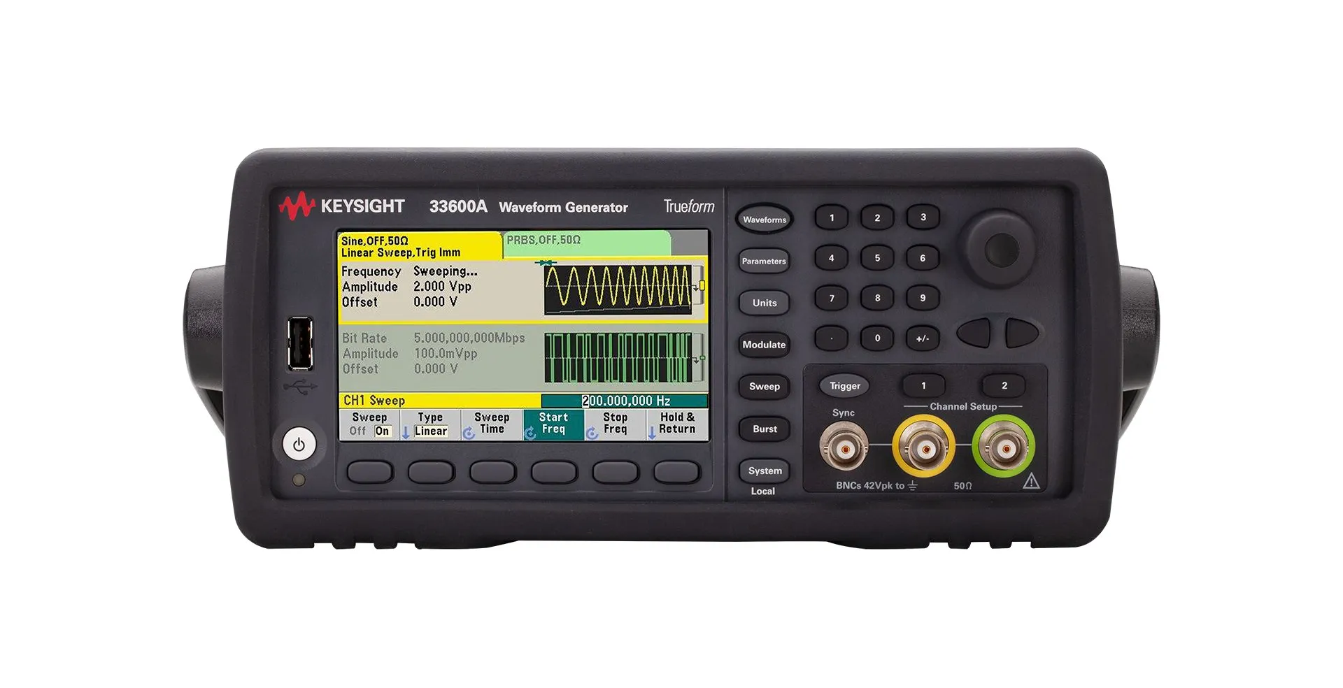 Keysight 33611A generátor funkcí/libovolných průběhů Trueform