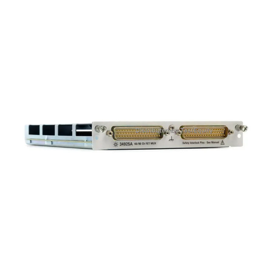 Keysight 34925A Modul 40/80-kanálového opticky izolovaného FET multiplexeru
