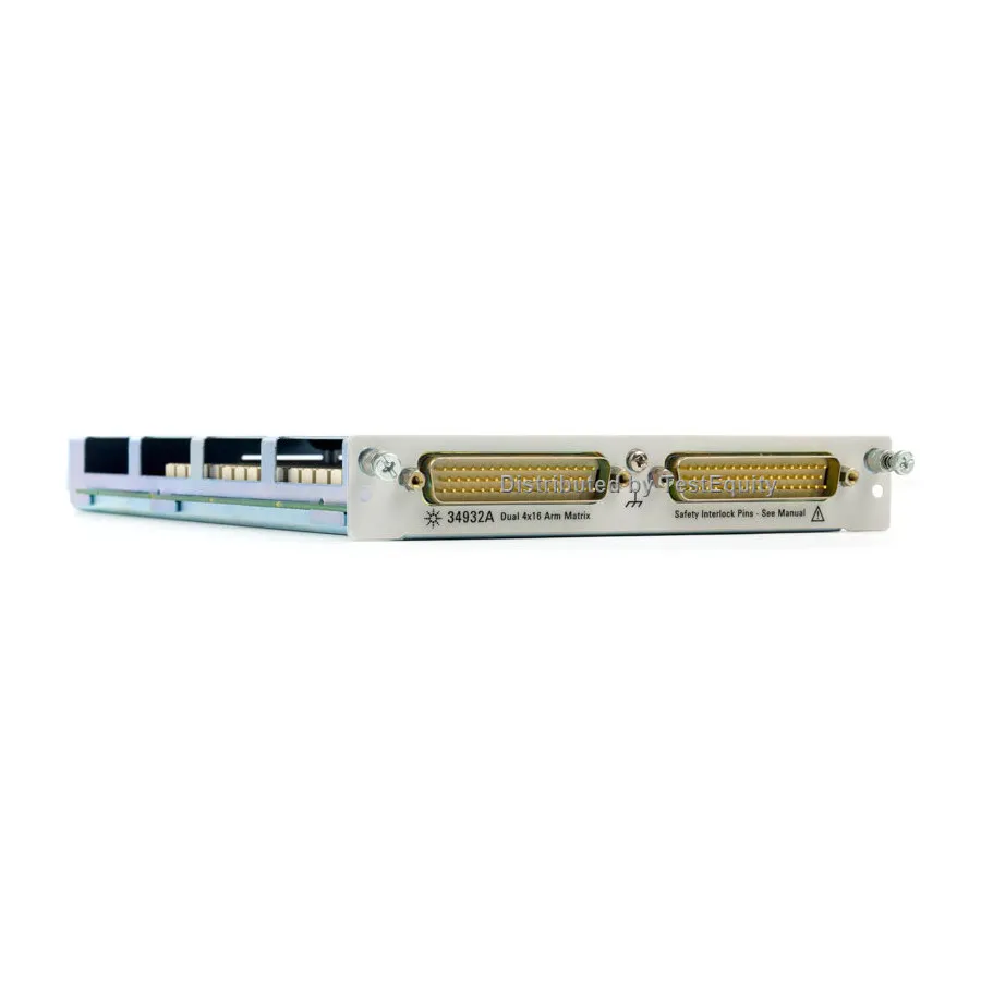 Keysight 34932A Duální matice 4x16 Armature
