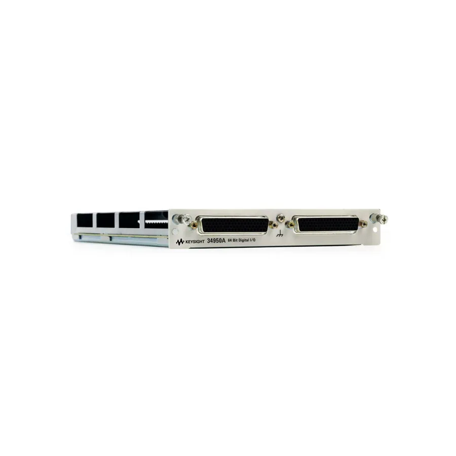 Keysight 34950A modul s 64bitovým digitálním I/O, pamětí a čítačem
