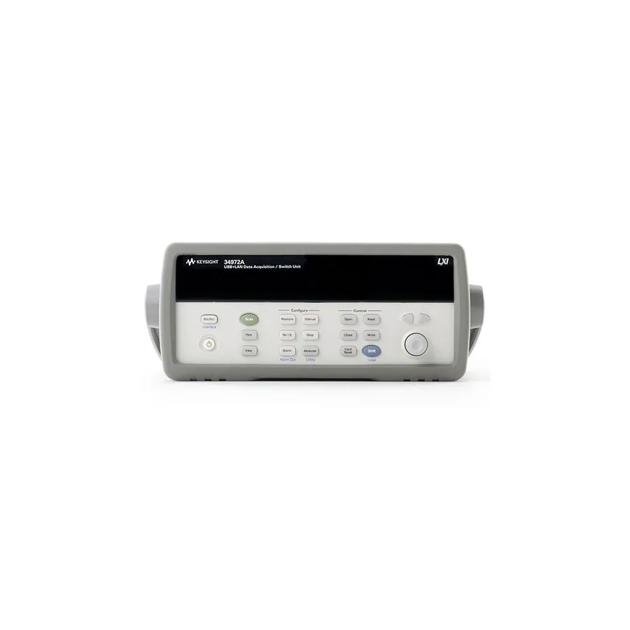 Keysight 34972A jednotka LXI pro sběr dat a přepínání