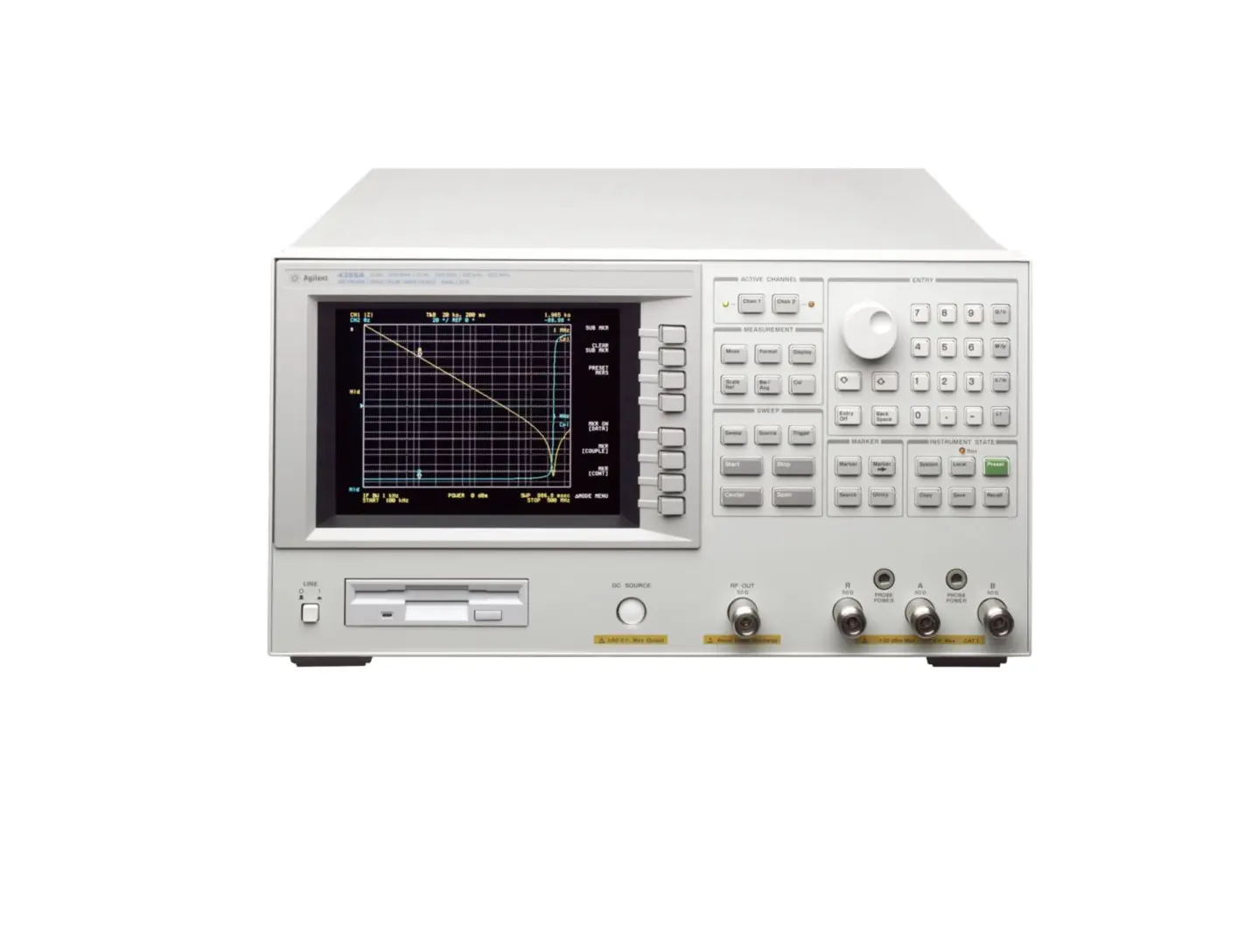 Keysight 4395A vektorový analyzátor sítě