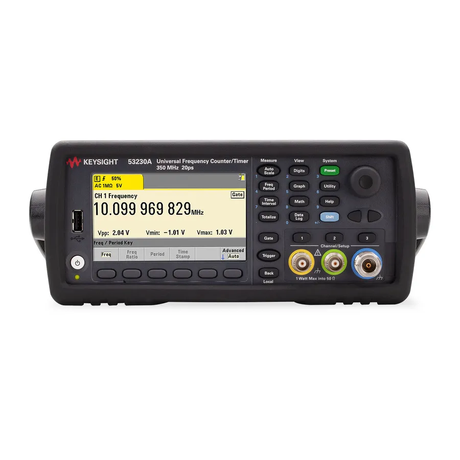 Keysight 53230A/115/202 Univerzální čítač frekvencí/časomíru