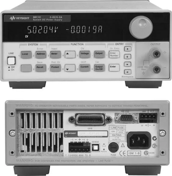 Keysight 6612C DC Napájecí zdroj