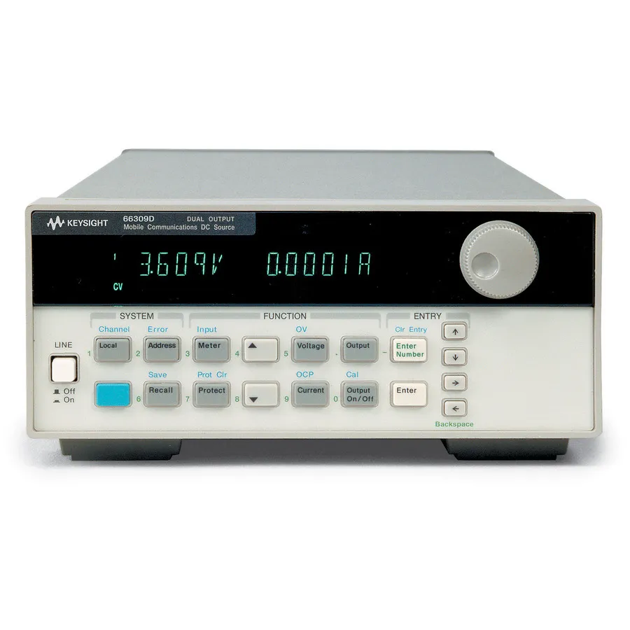 Keysight 66309D/004/120 Duální výstup mobilní komunikační DC zdroj