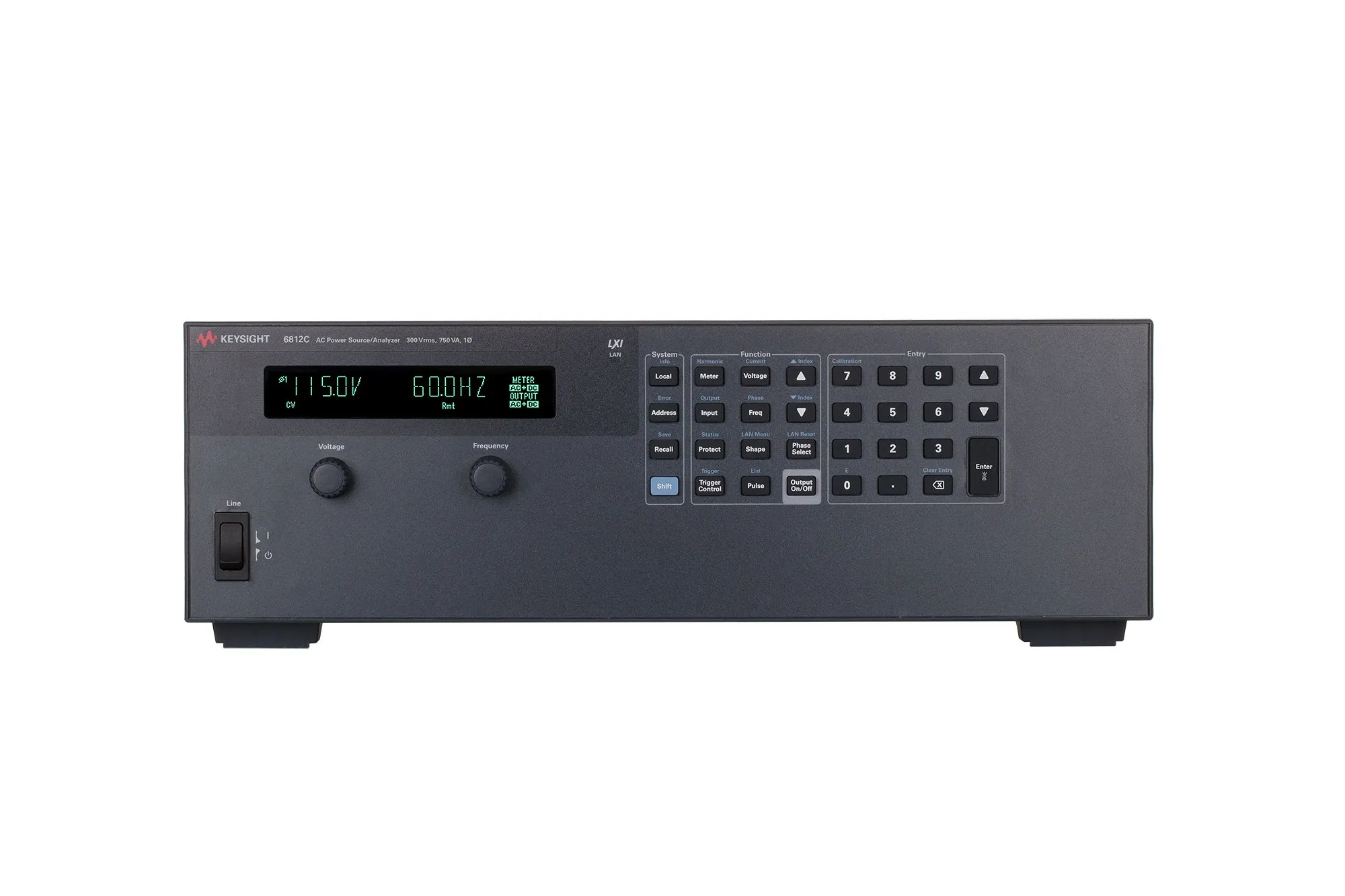 Keysight 6812C zdroj a analyzátor výkonu AC