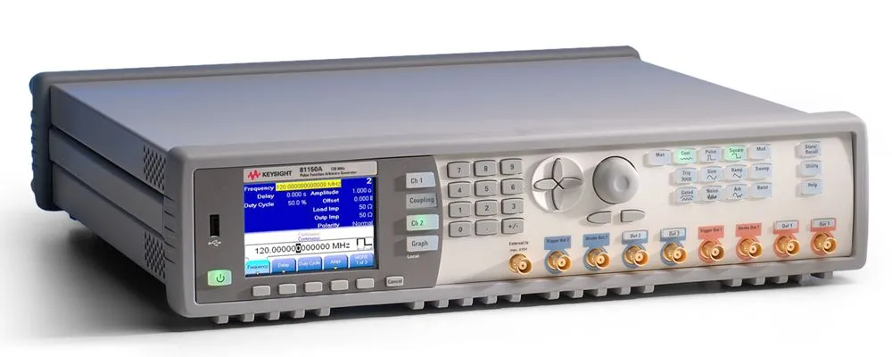 Keysight 81150A Generátor pulsů, funkcí, libovolných průběhů a šumu