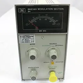 Keysight 86634A sekce fázové modulace