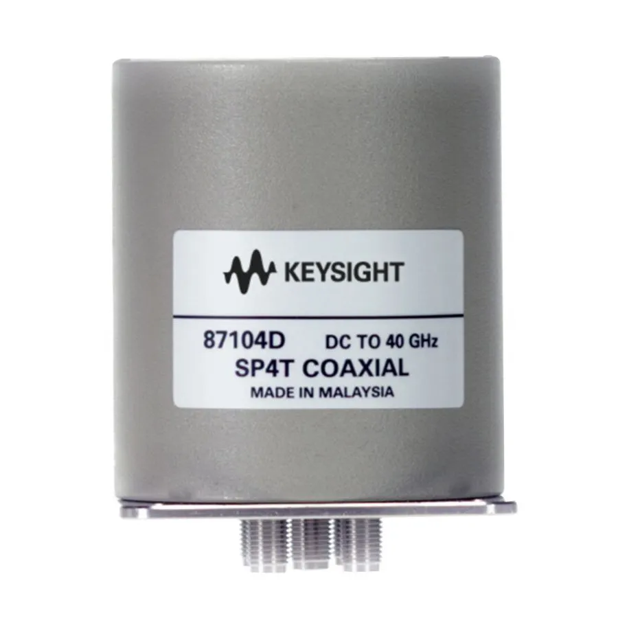 Keysight 87104D Elektromechanický koaxiální přepínač
