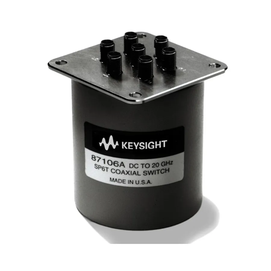 Keysight 87106A/024/161 Multiportový koaxiální přepínač