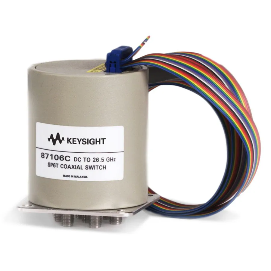 Keysight 87106C Multiportový koaxiální přepínač