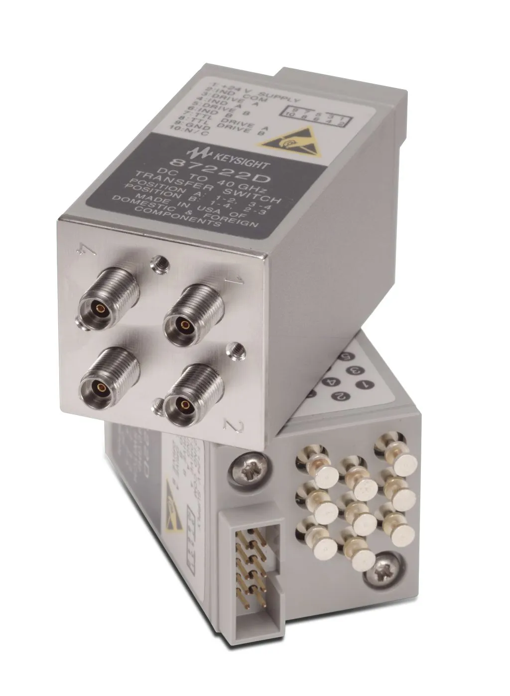 Keysight 87222D Koaxiální přepínač přenosu