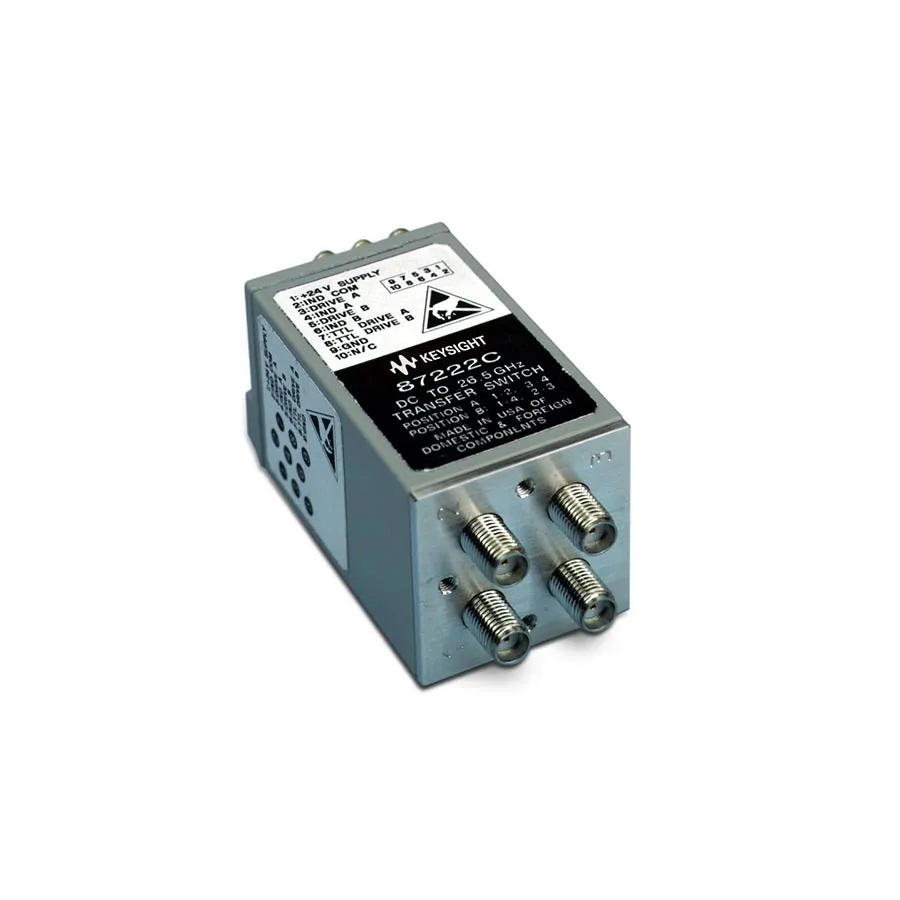 Keysight 87222D/161 Koaxiální přepínač přenosu