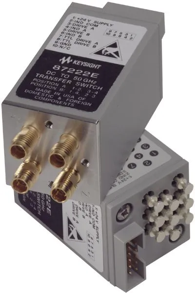 Keysight 87222E 4-portový koaxiální přepínač přenosu