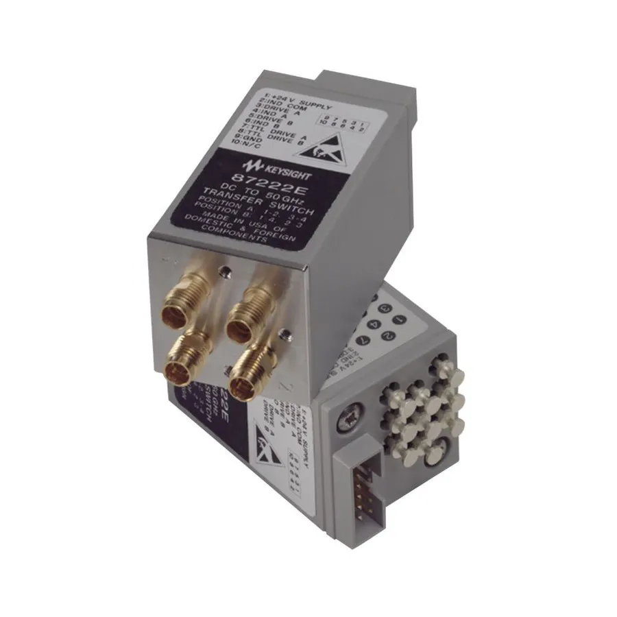 Keysight 87222E/100 4-portový koaxiální přepínač přenosu