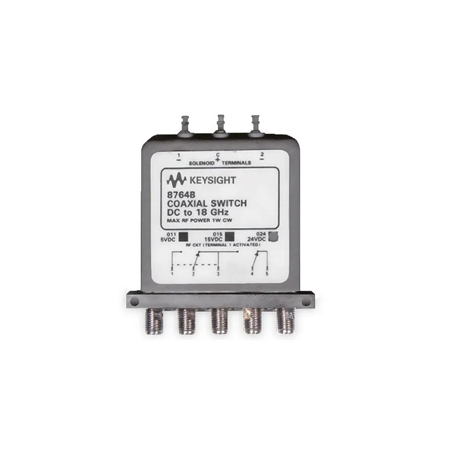 Keysight 8764B/T24 Koaxiální spínač
