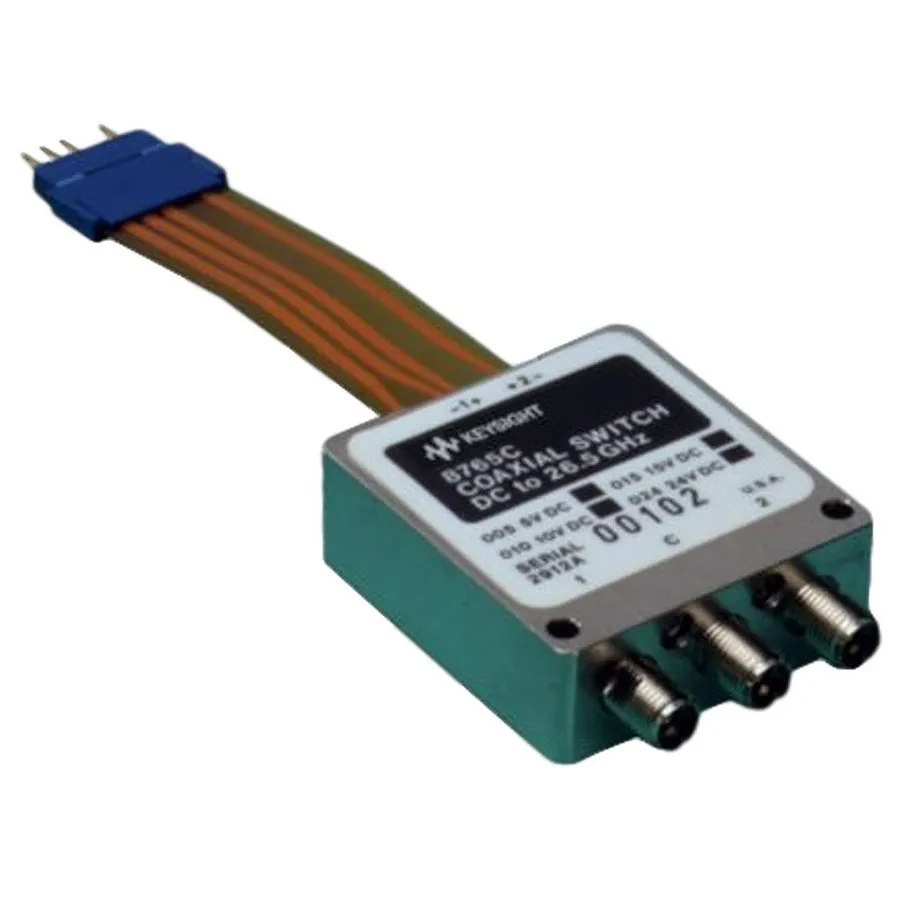 Keysight 8765D koaxiální spínač, SPDT, DC do 40 GHz, 24 Vdc