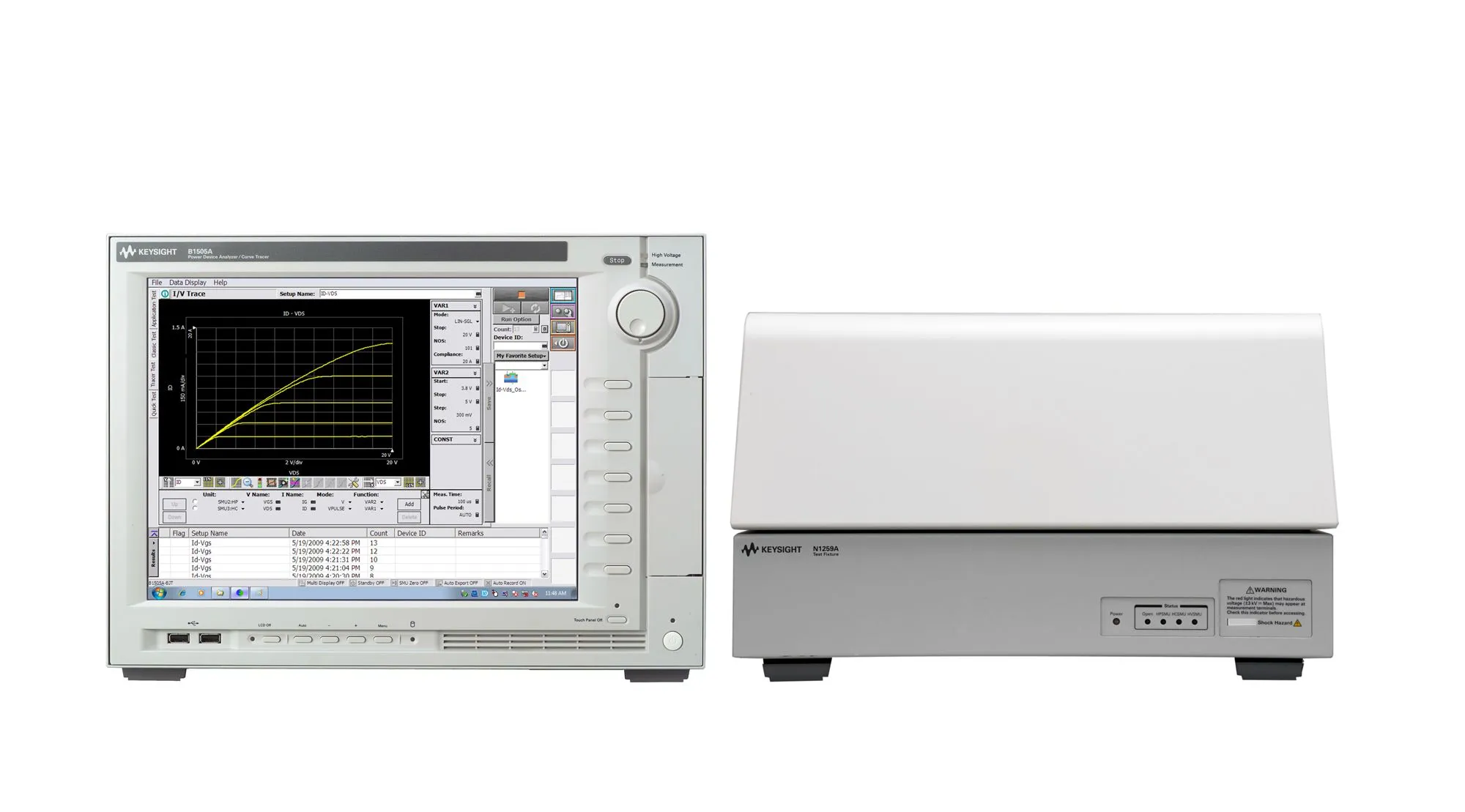 Keysight B1505AP Analyzátor výkonových zařízení