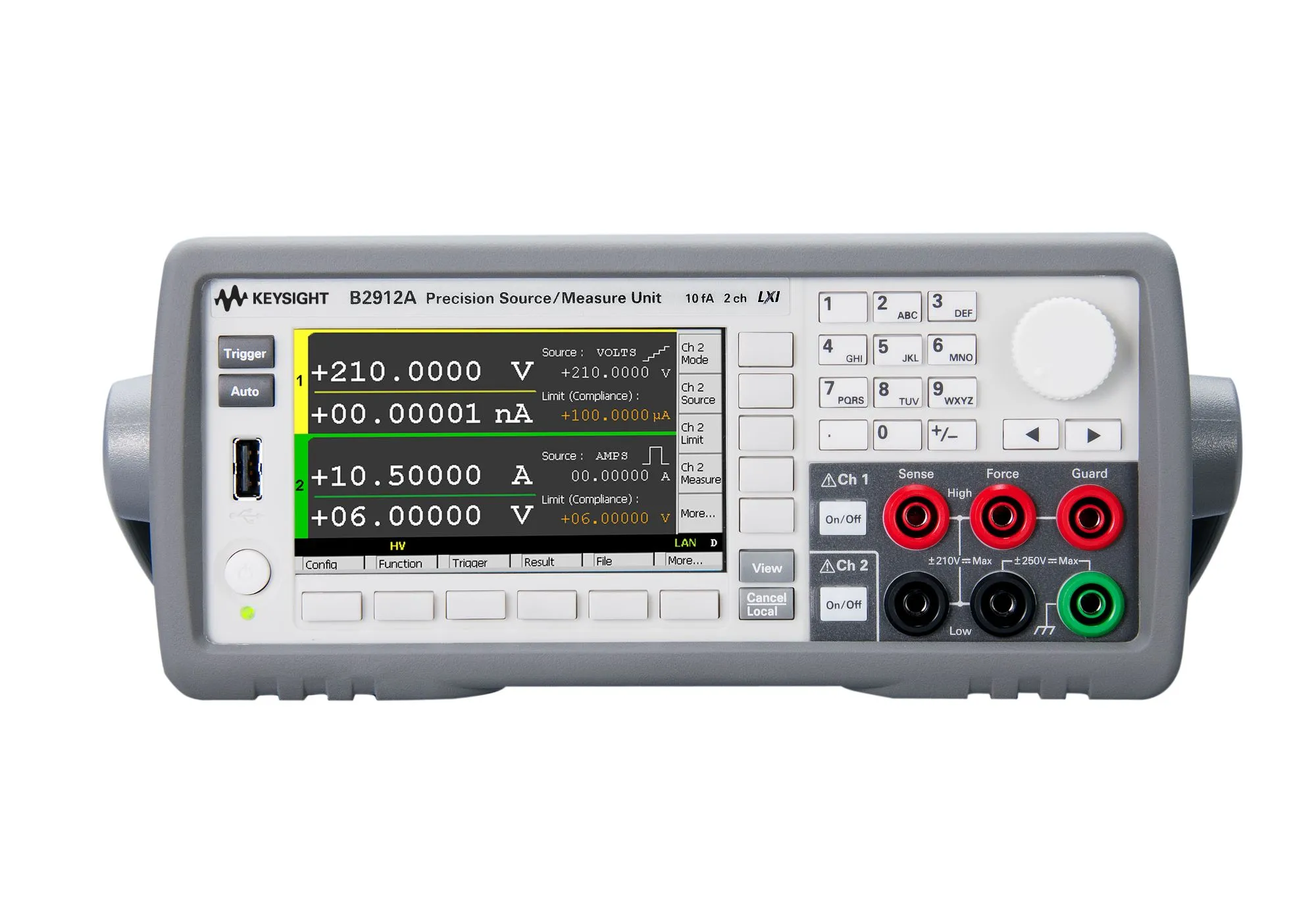 Keysight B2912A přesná jednotka zdroje/měření