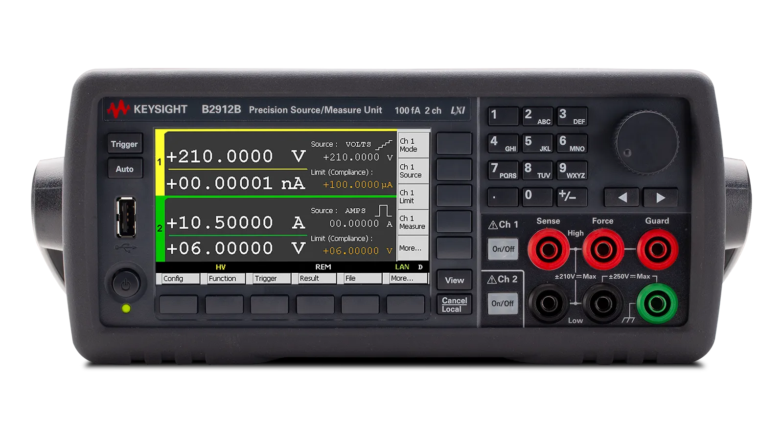 Keysight B2912B přesná jednotka zdroje/měření