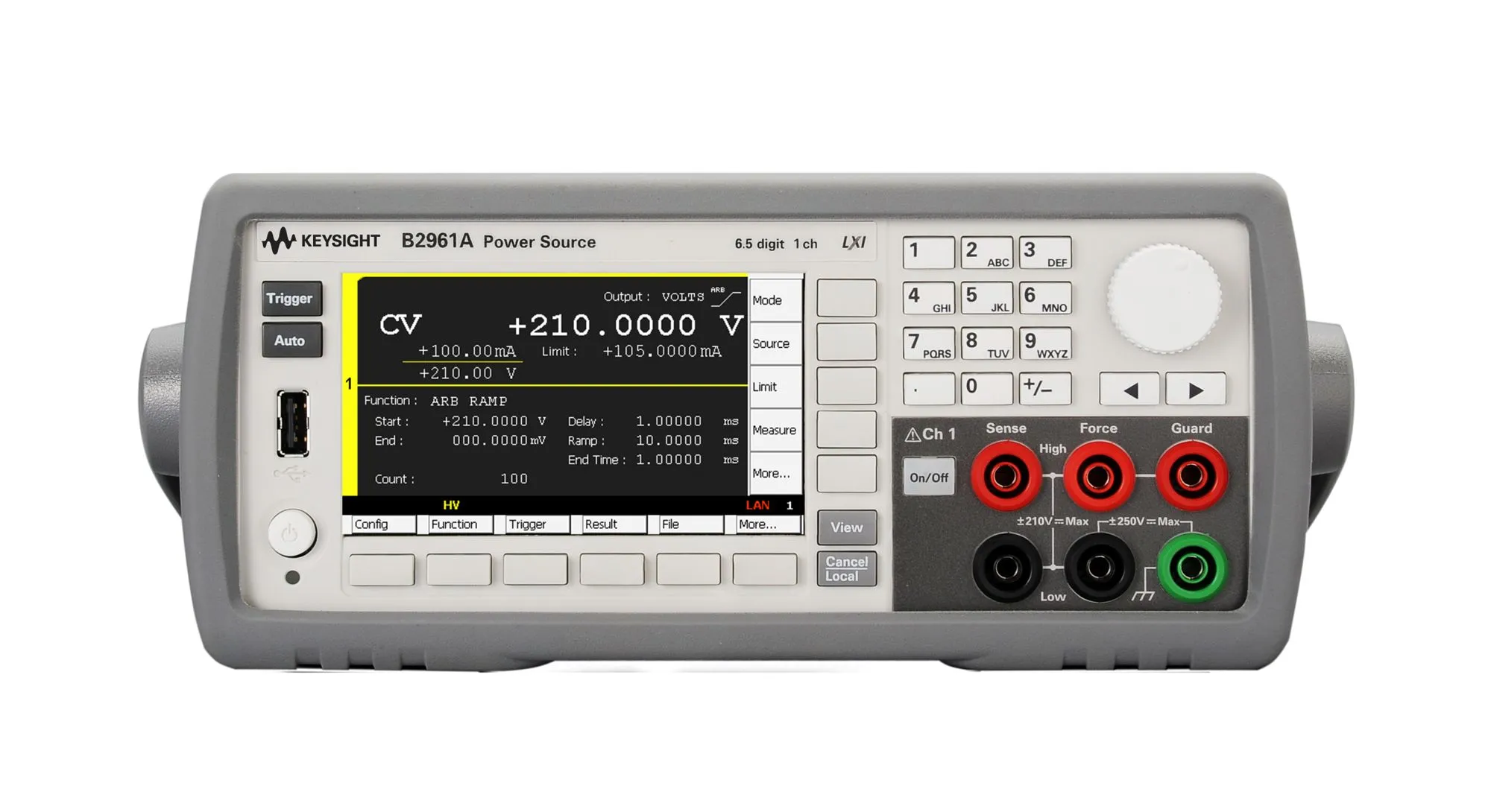 Keysight B2961A zdroj s nízkým šumem 6,5 číslic