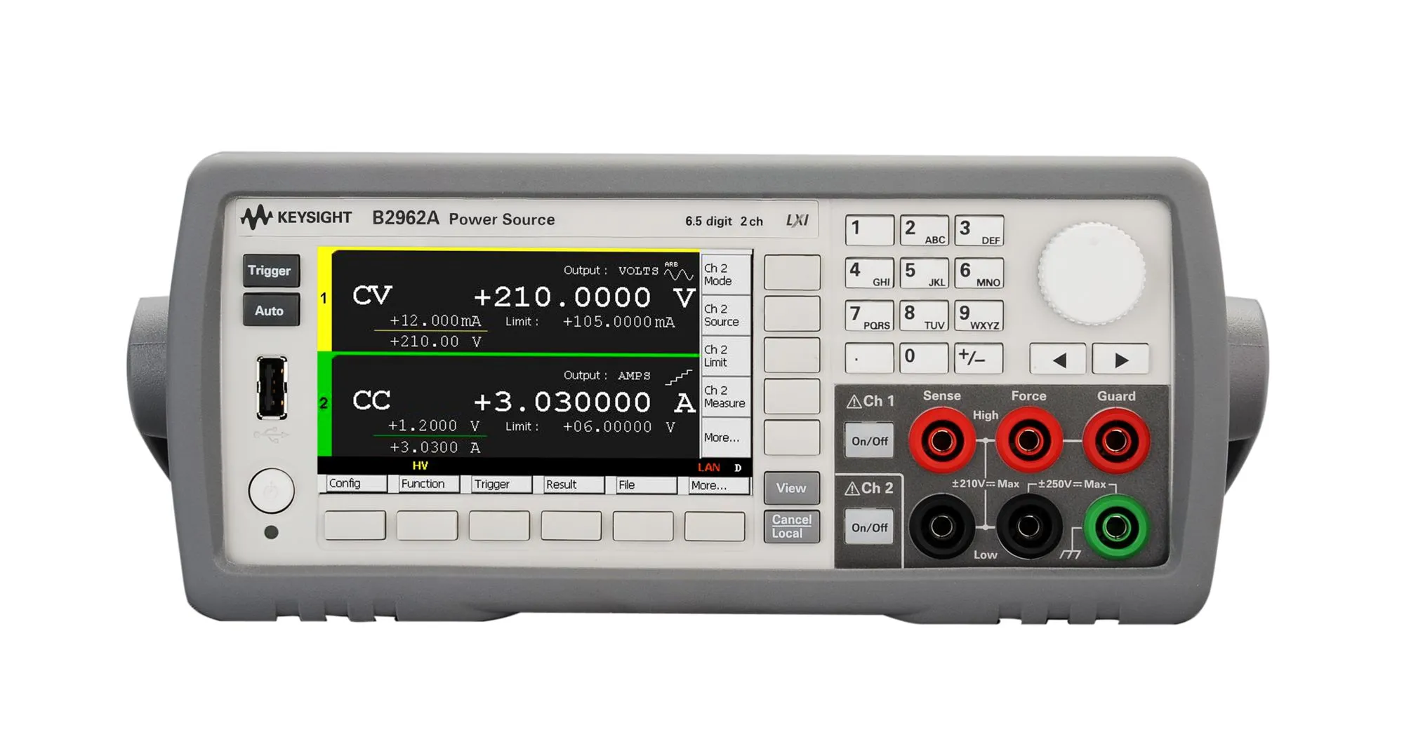 Keysight B2962A zdroj s nízkým šumem 6,5 číslic