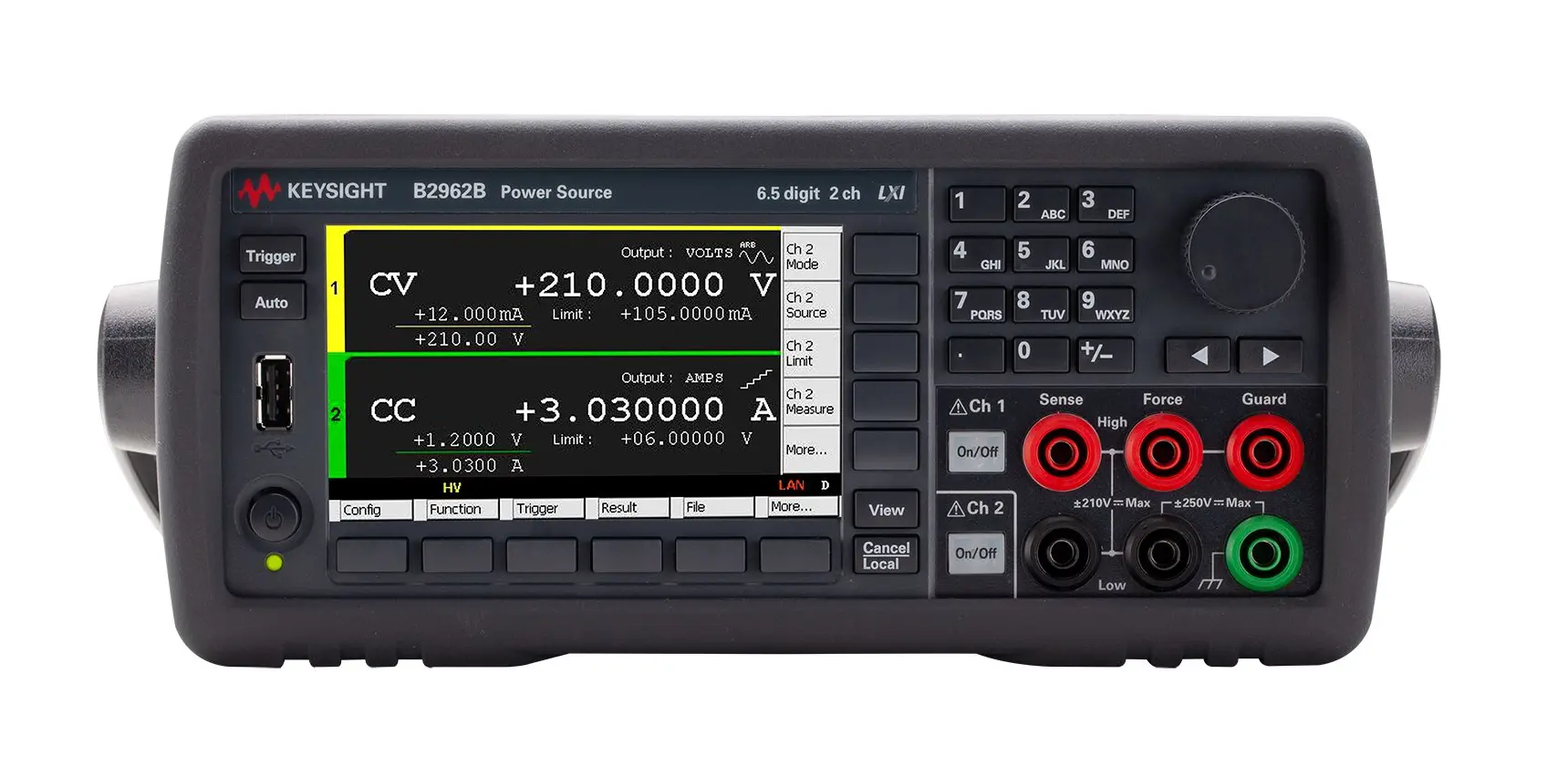 Keysight B2962B zdroj s nízkým šumem 6,5 číslic